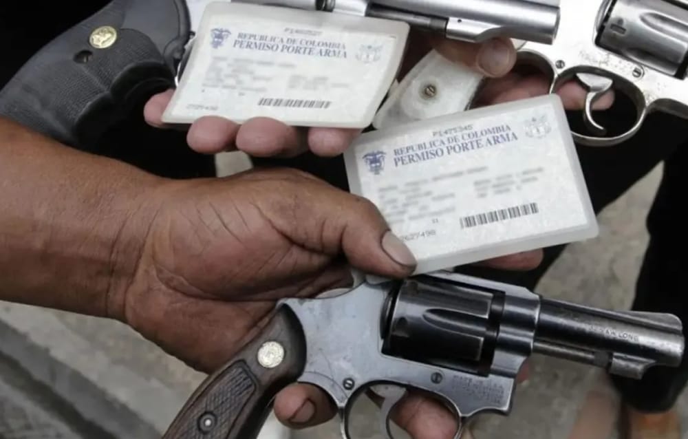 Disposiciones especiales para el porte de armas en Colombia imagen de la publicación