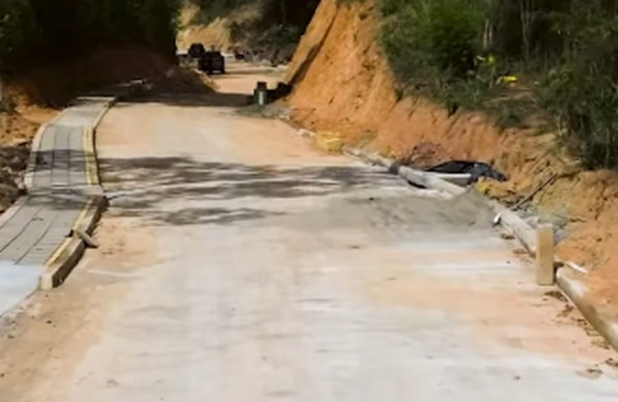 Girón avanza en la ruta directa entre Carrizal y la vía nacional imagen de la publicación