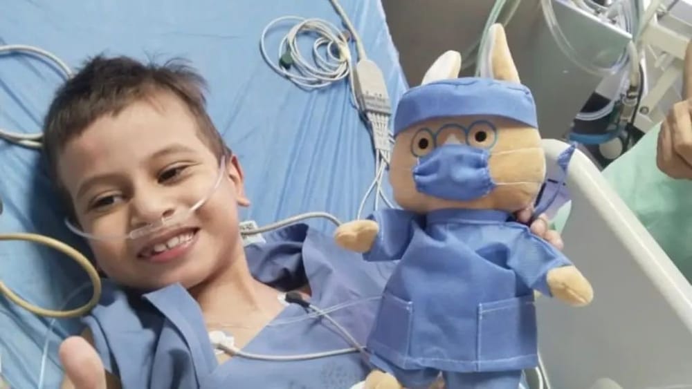 Lucas ya no necesita un trasplante de corazón tras superar cirugía de Fontan imagen de la publicación