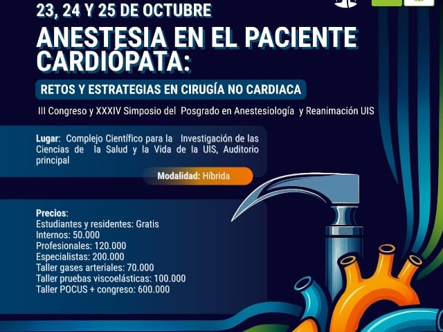 Congreso de Anestesiología en la Universidad Industrial imagen de la publicación