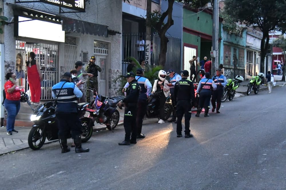 Inmovilizadas más de once mil motocicletas  en Bucaramanga imagen de la publicación
