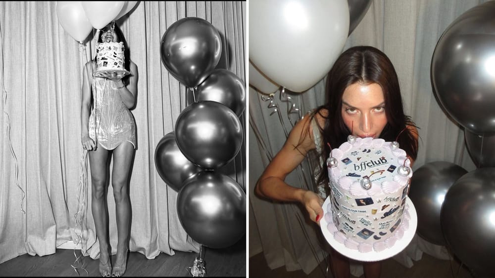 Valentina Ferrer celebró sus 33 años sin J Balvin imagen de la publicación
