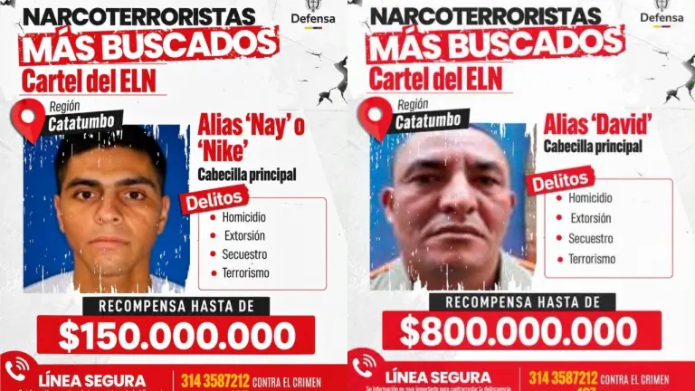 Identifican a dos cabecillas del ELN señalados de ordenar atentado con taxi bomba en Los Patios imagen de la publicación