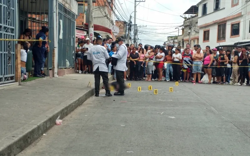 Como Jeison Pérez fue identificado el hombre asesinado en Floridablanca imagen de la publicación
