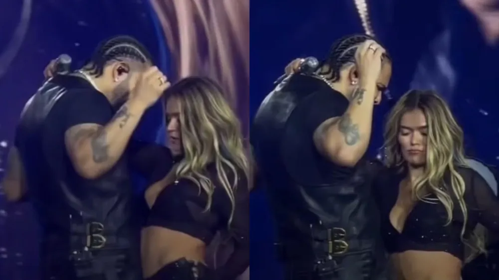 Karol G y Drake sorprendieron en Houston y encendieron las redes sociales imagen de la publicación