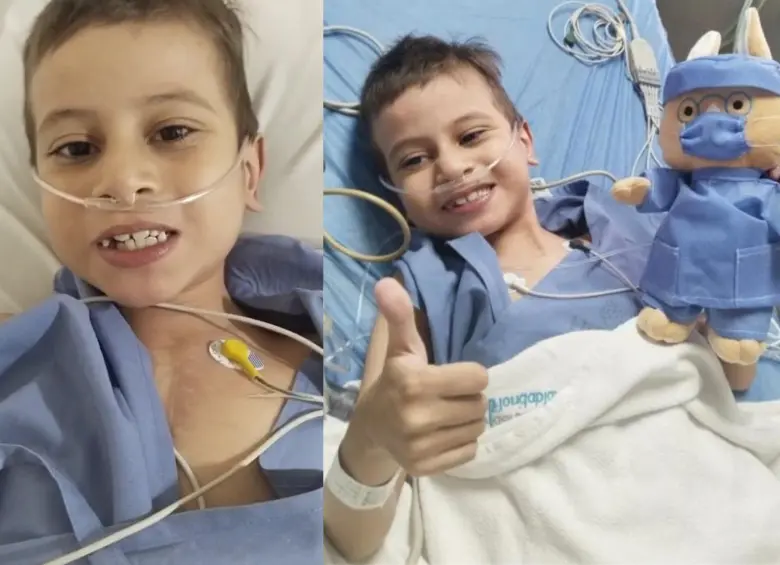 Lucas Murillo fue sometido hoy a cirugía de corazón abierto imagen de la publicación