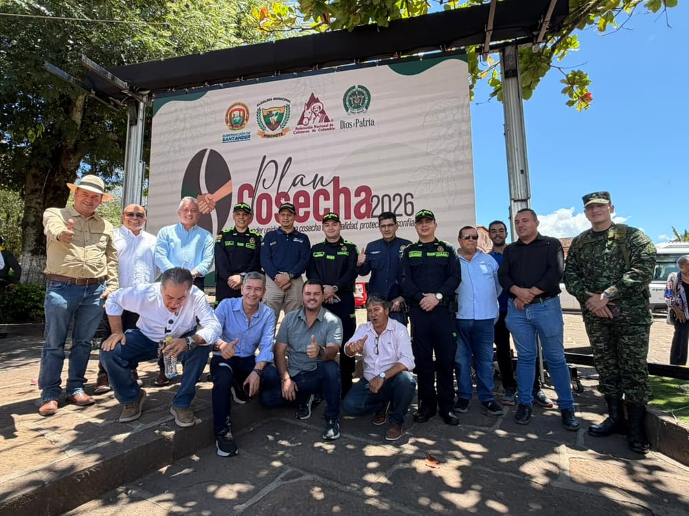 Policía activa Plan Cosecha 2026 para proteger a caficultores de Santander imagen de la publicación