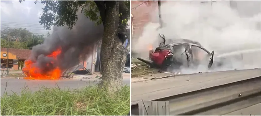 Ataque a bala contra un carro dejó seis heridos en Piedecuesta imagen de la publicación