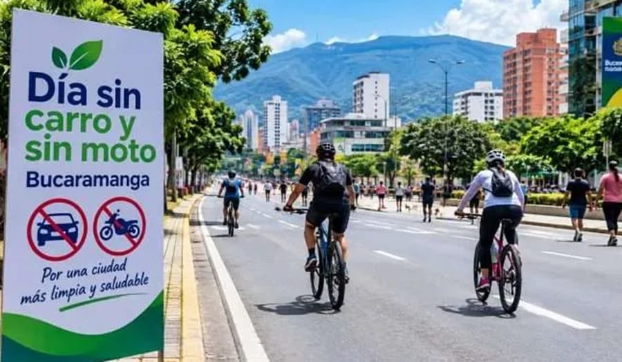 Con tutela pretenden ampliar restricción del Día sin Carro y sin Moto en el Área Metropolitana de Bucaramanga imagen de la publicación