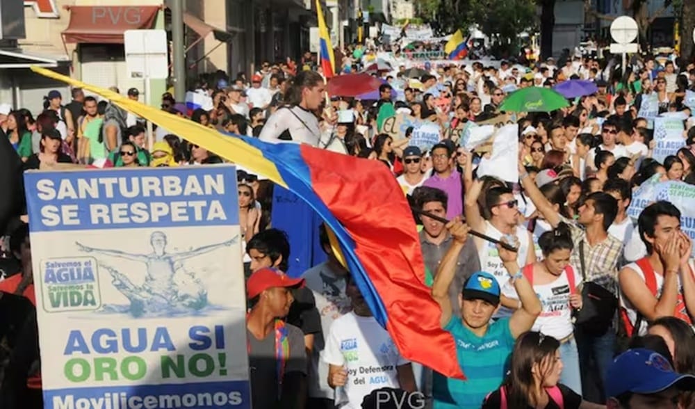 No hubo alteración del orden público en la marcha del 14 de octubre en Bucaramanga imagen de la publicación