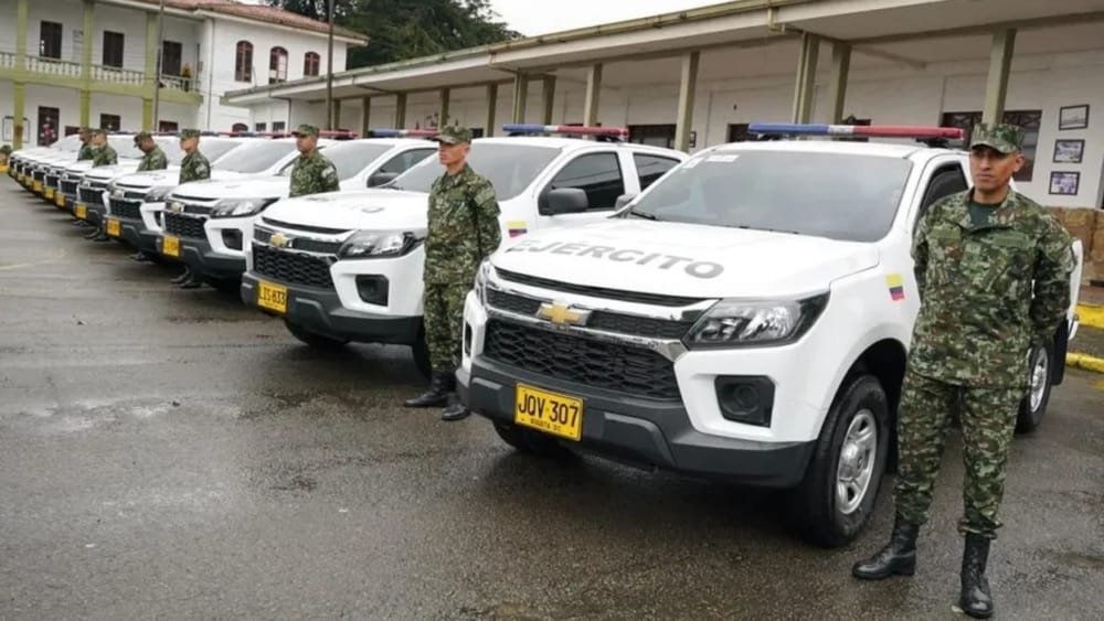 Denuncian presunto uso irregular de camionetas del Ejército en Tolemaida imagen de la publicación