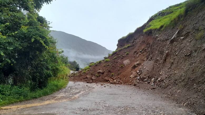 Comunidades rurales aisladas  por fuertes lluvias en Santander imagen de la publicación