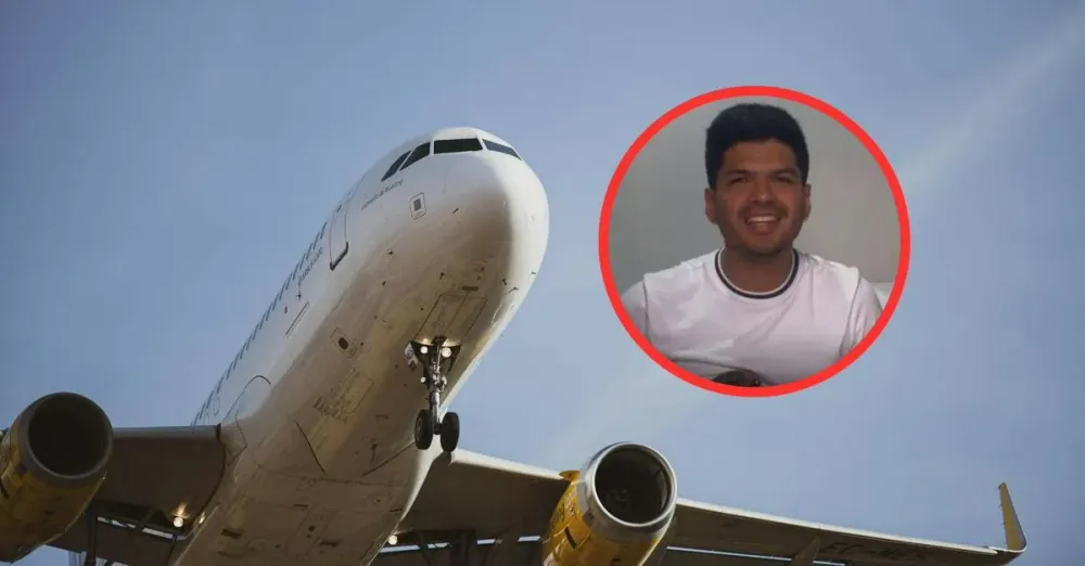 Pasajero intentó abrir dos puertas del avión en pleno vuelo Bogotá-Frankfurt imagen de la publicación