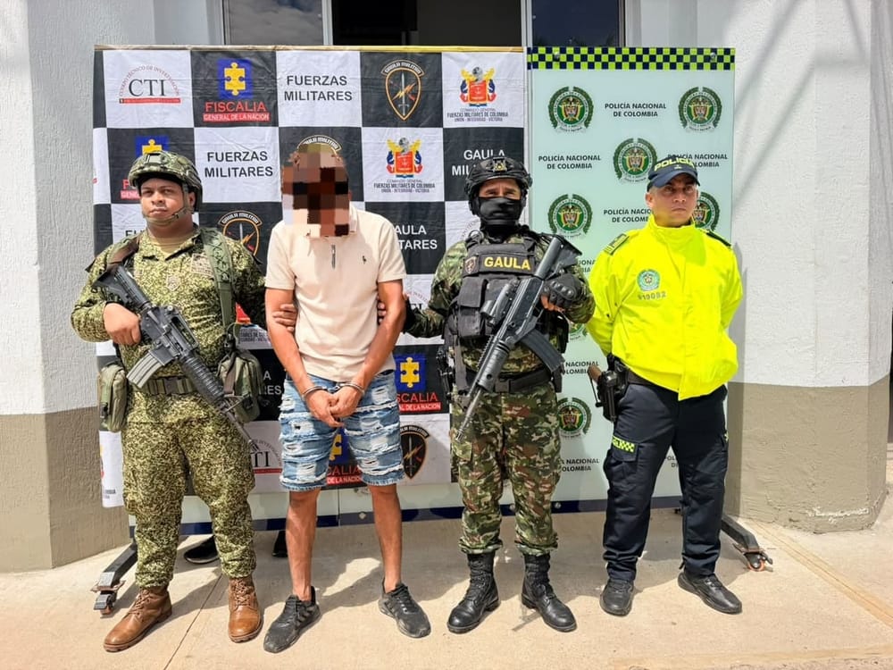 Presunto cabecilla del Clan del Golfo no volverá a delinquir en el norte de Colombia imagen de la publicación