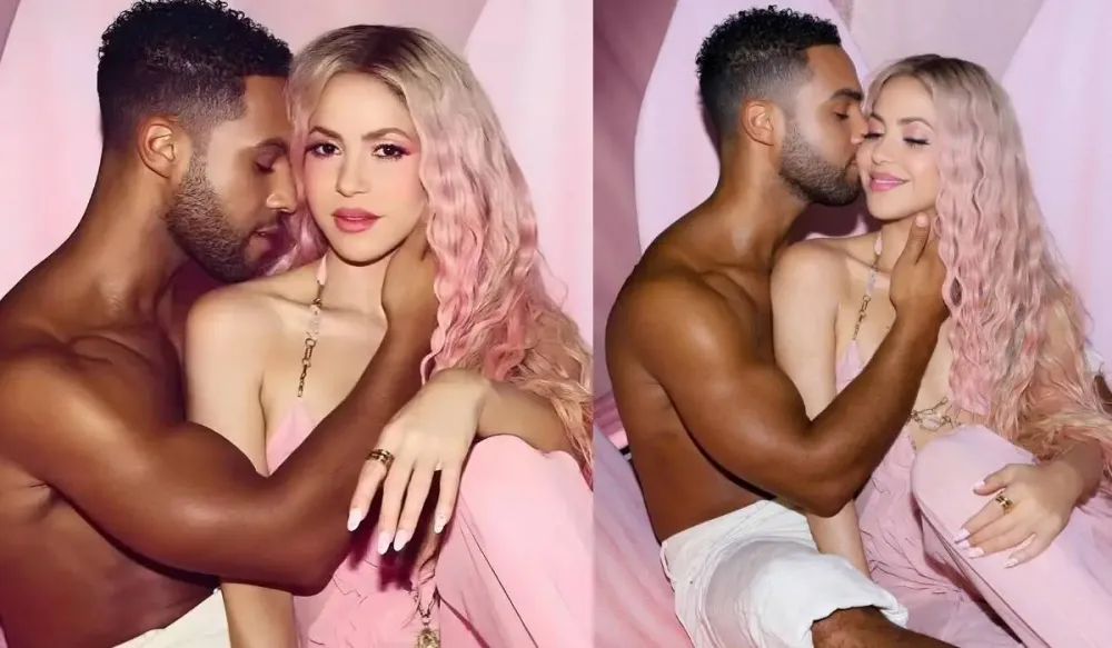 Shakira y Lucien Laviscount: las fotos virales que reavivaron los rumores de romance imagen de la publicación