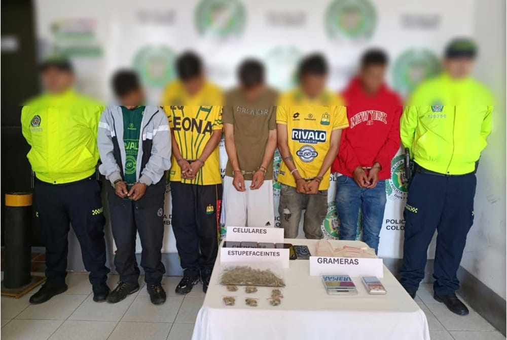 Caen ‘Los Indios’ y ‘Los Necios’: siete capturados en operativos contra las drogas en Santander imagen de la publicación