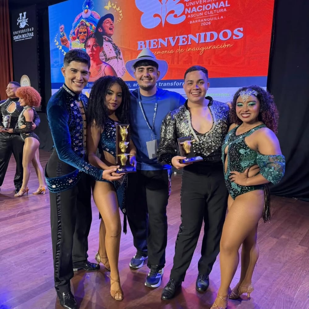 La UTS es campeona nacional de bachata con doble podio en Barranquilla imagen de la publicación