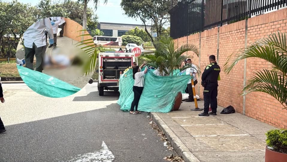 Registran una persona fallecida tras caer de un octavo piso en Bucaramanga imagen de la publicación