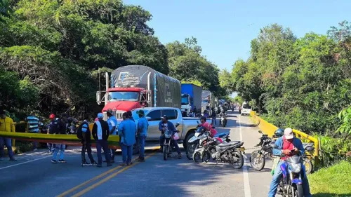 ARROCEROS mantienen los bloqueos en todo el país imagen de la publicación