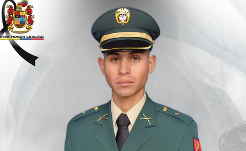 Muerte trágica de teniente del Ejército en Páez, Cauca imagen de la publicación
