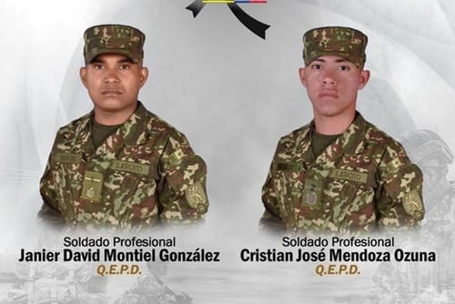 Seis muertos y cuatro heridos dejan combates  entre el Clan del Golfo y Ejército en Antioquia imagen de la publicación