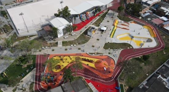 Café Madrid estrena megaparque con pista de Skate