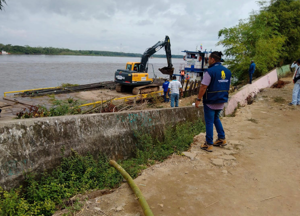 Trabajan por mantener muralla que protege a Puerto Wilches de inundaciones
