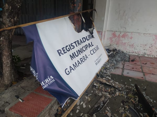 Como protesta, ciudadanos de Gamarra votaron en blanco y ganaron