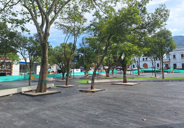 En Piedecuesta abrirán el parque principal este viernes