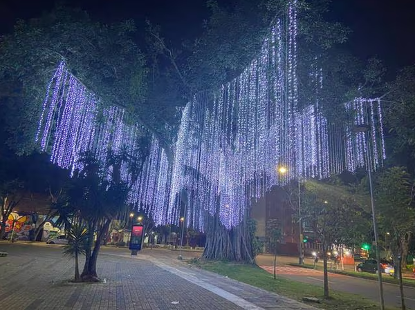 En 10 días la ciudad brillará con alumbrados navideños