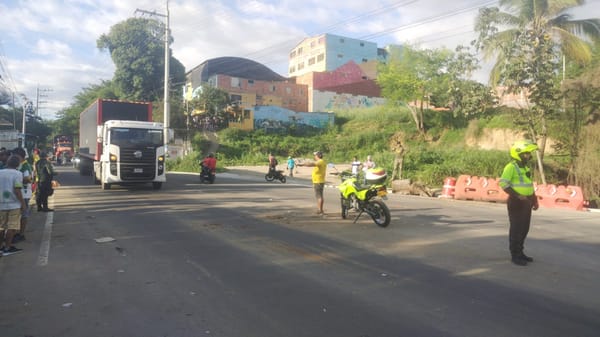 Manifestantes llegaron a un acuerdo y se rehabilitó el paso en el norte de Bucaramanga