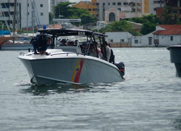 Choque de lanchas en Cartagena dejó un desaparecido y varios heridos