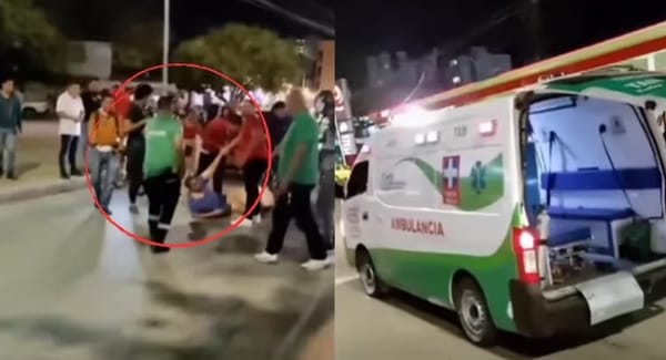 Ambulancia en exceso de velocidad atropella a peatón en su trayecto a una emergencia