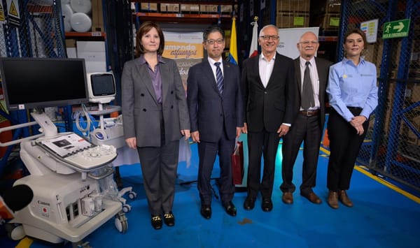 Santander beneficiado: Japón dona equipos biomédicos de última tecnología