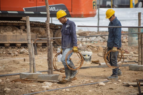 Avanza construcción del muro de contención en Hoyo Caliente y La Virgen
