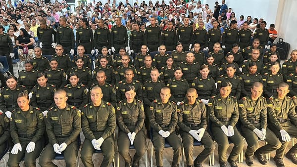 152 jóvenes se comprometen con la seguridad de Bucaramanga