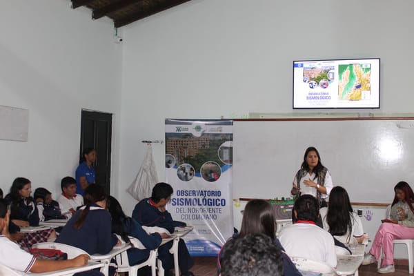 Jornada de geodivulgación: Conciencia sísmica llega a Piedecuesta