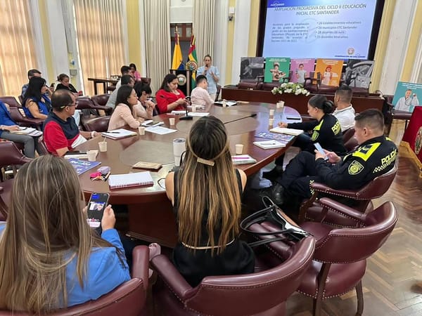Se realizó segunda sesión en la Mesa de Primera Infancia de Santander