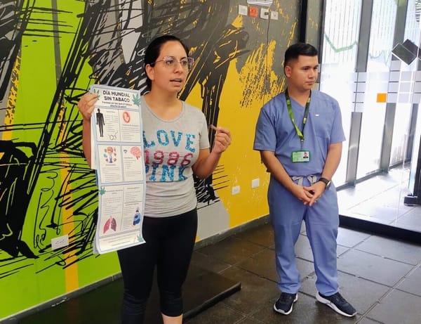 Con yoga y deporte, concientizan sobre los peligros del tabaco
