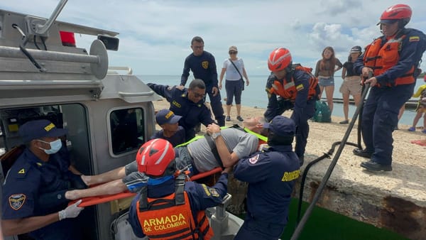 16 personas fueron salvadas en aguas del Golfo de Morrosquillo