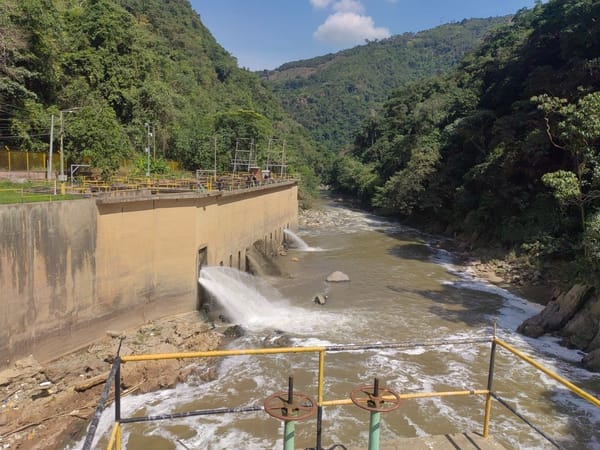 Inició desembalse de la represa de Bocas en el río Lebrija para mejorar calidad del agua