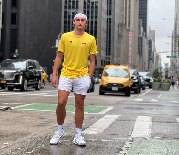 La promesa del tenis colombiano, Miguel Tobón, brilla en su primer US Open