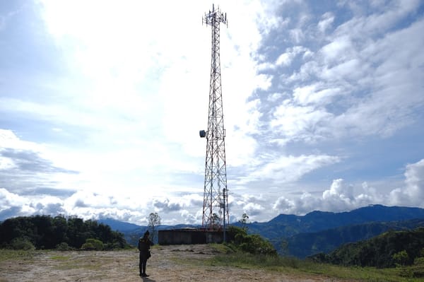 Inauguran en Herveo la antena 600 de 4G