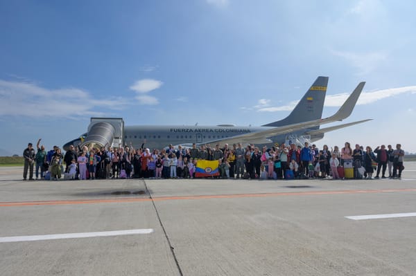 Mariana Charanaek y su vuelo humanitario desde el Líbano