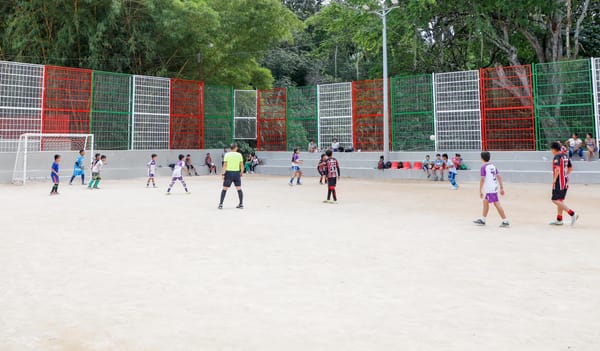 Piedecuesta inauguró escenarios deportivos en Cabecera del Llano