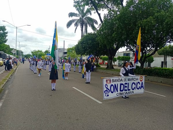 La música de marcha cobró vida en el Festival "Ciudad del Sol" de Barrancabermeja