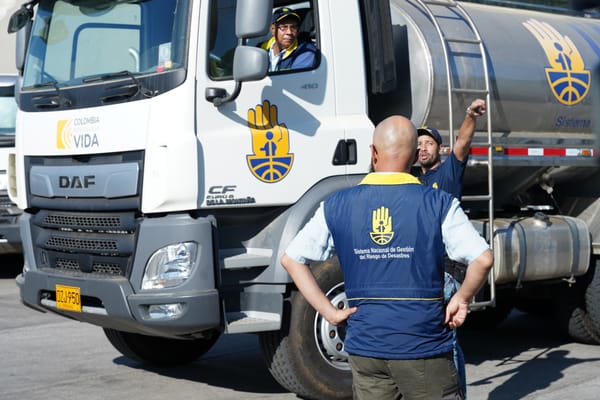 Carrotanques de la UNGRD llegan a Santander para temporada seca