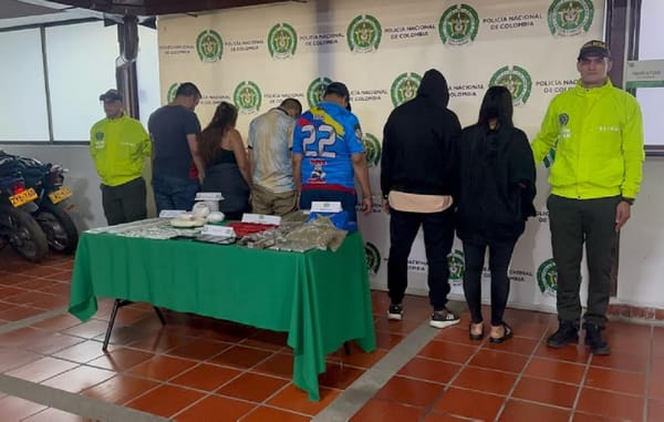 Desarticulada banda "Los Chorizos" en duro golpe al microtráfico en Bucaramanga