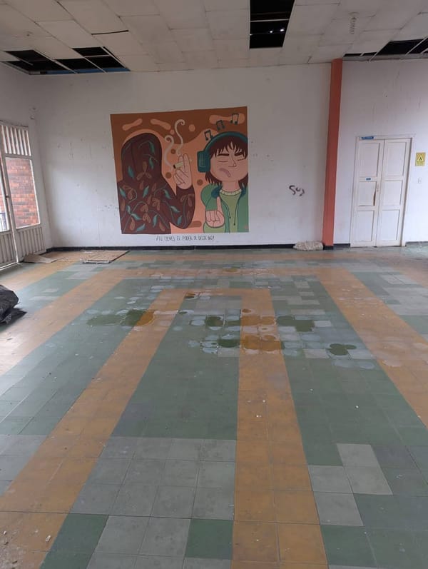 Colegio en Charalá sigue en ruinas tras vendaval de 2023