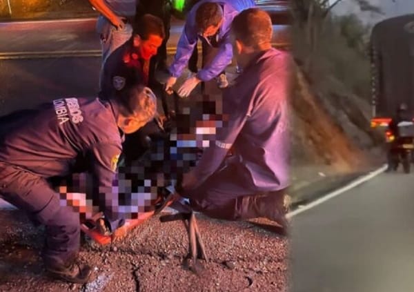 Fallece conductor que cayó con su camión a un abismo en Pescadero, Santander